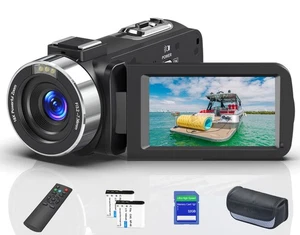 8K 64MP Video Camera 18X Digital Camcorder Video Camera for YouTube 3.0 inch ... - Picture 1 of 7