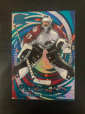 1997/98 Pacific Revolution Emerald Patrick Roy VG-EX - Image 1 of 2