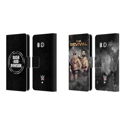 OFFICIAL WWE THE REVIVAL LEATHER BOOK WALLET CASE COVER FOR HTC PHONES 1 - Image 1 of 4