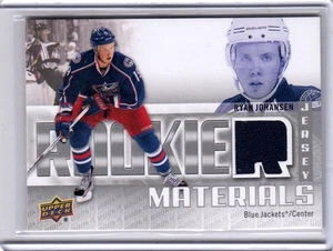 JERSEY DE NOVATO RYAN JOHANSON 2011-12 CUBIERTA SUPERIOR MATERIALES USADOS - Imagen 1 de 1