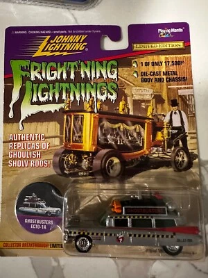 Johnny Lightning Frightning Lightnings Ghostbusters ECTO-1A Gray Series 2 1996 - Image 1 of 3