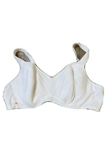 Torrid Active Plus Underwire WHITE Sports Bra 46B EUC - Picture 1 of 5
