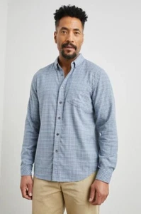 NWOT Rails Mens Raid Shirt - Manilla Luzon Soft Cotton Plaid Shirt X-Large - Picture 1 of 10