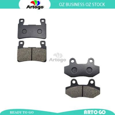 Front+Rear Brake Pads For Hyosung ST7 ST 700 i 2010 2011 2012 2013 2014 2015 - Imagem 1 de 3