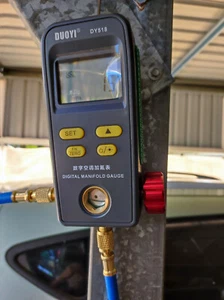 Refrigeration Digital Manifold Gauge Dy518 Car Air Cond Tester- & Pressure Guage - Picture 1 of 9
