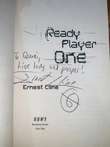 Cline/Ready Player One SIGNED 2015 Special Edition; NF; Unique Inscription! - Picture 1 of 4