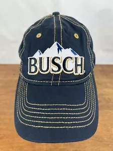 Baseballmütze Busch Bier blau Baumwolle Strapback - Bild 1 von 5