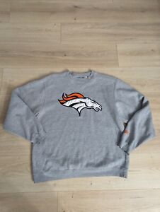 Vintage Reebok NFL Denver Broncos Football Sweater Medium Stitched Bronco Read 