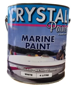 MARINE ENAMEL PAINT WHITE 4LT - Picture 1 of 1