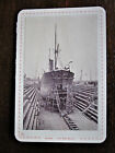 Red Star Line?  Antwerp Antwerp Une Caie dry steamer in dry dock 