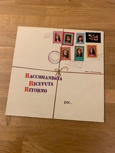 Raccomandata Ricevuta Ritorno Per Un Mondo... Prog Raro 1.ma Stampa VG++ NM- - Foto 1 di 5