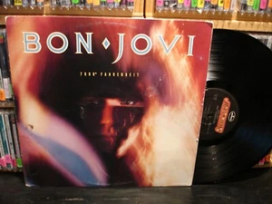 Bon Jovi – 7800° Fahrenheit  ~ Vintage 80''s MTV ERA LP - Picture 1 of 8