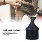 Neck Duster Cleaning Brush Black Oblate Neck Hairbrush Soft Nylon Barber VIS