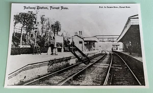 BRITISH RAILWAY LOCOMOTIVE PHOTOGRAPH - FOREST ROW STATION - SR - Picture 1 of 2