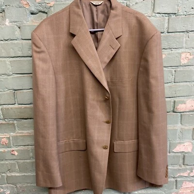 Abrigo Deportivo Pronto Hombre 2XL Blazer Botón Viene con Botones de Repuesto Bronceado Foto 1 de 4
