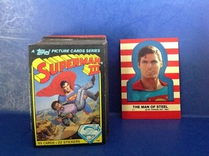 1983 Topps Superman III Set - 99 cards and 22 stickers   2 for 1