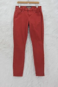 Lucky Brand Women's Sofia Skinny Burnt Orange Ankle Jeans Pants Sz 4/27 #1510 - Picture 1 of 18