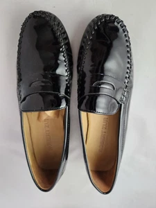 Robert Zur "True Glove" Shoes 7.5M Flat SlipOn Driving Loafer Style Patent Upper - Picture 1 of 7