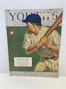 1929 Babe Ruth Youth’s Companion Magazine Good Condition - Picture 1 of 6