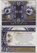 2010-11 Artifacts Tundra Tandems Dual Jerseys Gold /10 David Booth Stephen Weiss