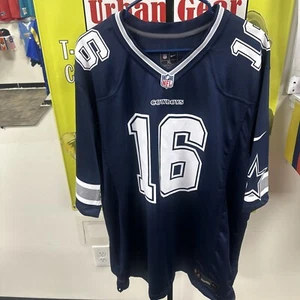 Nike Jersey #16 MCGEATHEY Offical NFL Dallas Cowboys Jersey Uomo Large - Foto 1 di 12