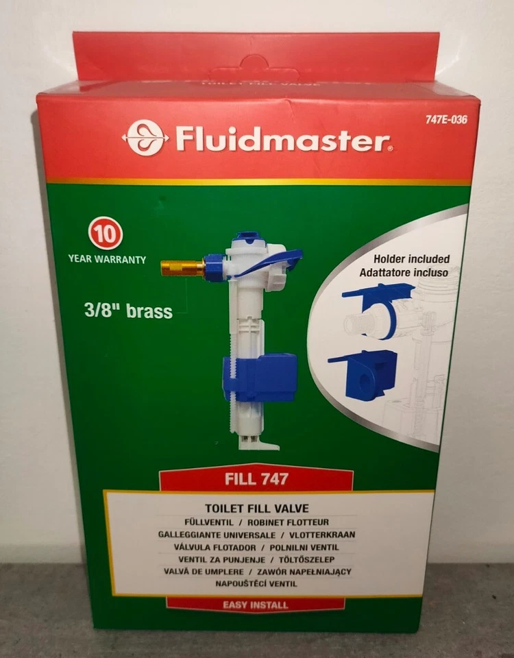 Rubinetto Galleggiante x Cassetta incasso WC Fluidmaster tipo Geberit Adattat