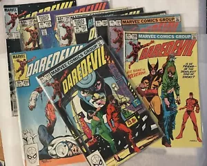 Daredevil #191 bis #200 (10 aufeinanderfolgende Comics-Set - MARVEL 1983) NM/MT - Bild 1 von 1