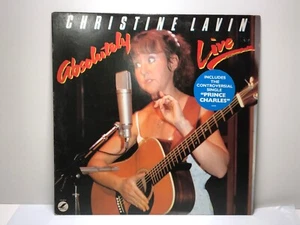 CHRISTINE LAVIN: absolutely live LIFESONG 12" LP 33 RPM Demo 1981 Folk Rock - Picture 1 of 7