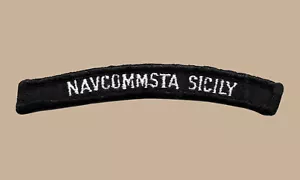 US Navy NCS Naval Communications Station Sizilien Italien UIM Wippe Tab (02) - Bild 1 von 1