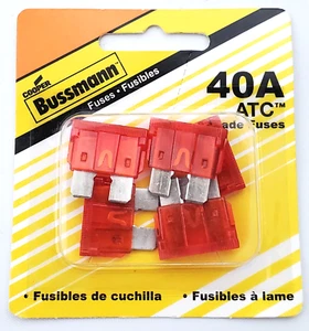 Bussmann ATC-40 Pack of 5 ATC 40 Amp Blade Fuses 32 VDC - Bild 1 von 9