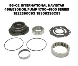 ☑️ 96-02  INTERNATIONAL NAVISTAR 466/530E OIL PUMP 4700-4900 SERIES 1822390C93 - Picture 1 of 10