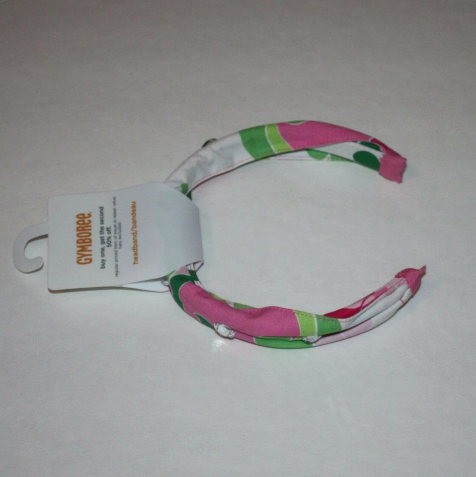 Faixa de cabeça Gymboree floral sereia menina gema tamanho 3 4 5 6 7 8 9 10 11 nova com etiquetas - Imagem 1 de 1