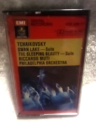 Tchaikovsky Swan Lake/Sleeping Beauty Suite Cassette NOS EMI Digital 4DS 538117 - Image 1 of 3