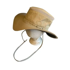 Henschel Hat Co. USA beige Safarihut Medium für Männer & Frauen atmungsaktiv Mesh Cro - Bild 1 von 5