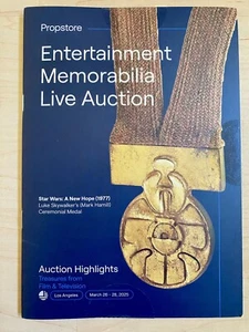PROP STORE Auction small catalog - March. 2025 - STAR WARS - Luke Skywalker - Bild 1 von 1