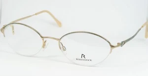 RODENSTOCK R4367 B GOLD /TEAL EYEGLASSES GLASSES METAL FRAME 4367 55-20-140mm - Picture 1 of 10