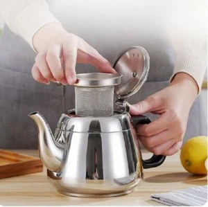 new 2L Stainless Steel Teapot With Filter Water Stove Kettle Induction, 8 cups - Picture 1 of 4
