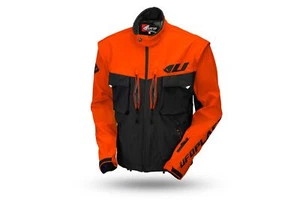 UFO 2023 Tiaga Enduro Jacket - Orange - Removable sleeves - ALL Sizes - Picture 1 of 4