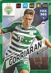 Panini - FIFA 365 -Adrenalyn XL -2018- No. 200 Fernando Gorriaran- Ferencvarosi - Picture 1 of 1