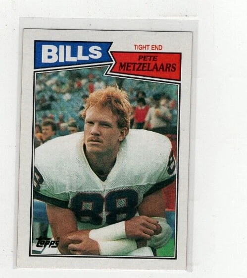 1987 Pete Metzelaars Topps #366 Bills Free Shipping (F834) - Image 1 of 1