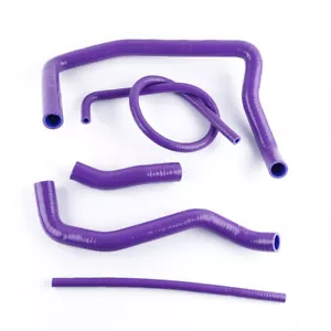 PURPLE Silicone Radiator Hose Fit 1999-07 05 SUZUKI GSX 1300R GSX1300R HAYABUSA - Picture 1 of 18