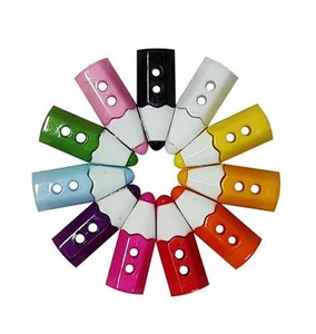 10er Set Kinderknöpfe - Babyknöpfe für Jungen & Mädchen Motivknöpfe  Kunststoff  - Bild 1 von 31