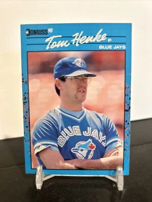 1990 Donruss Best of the AL Tom Henke Toronto Blue Jays #14 - Image 1 of 2
