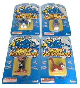 The Smurfs Lot Of 4 NIB Gargamel Nanny Azrael Cat French Fry Irwin Toys Figure - Bild 1 von 10
