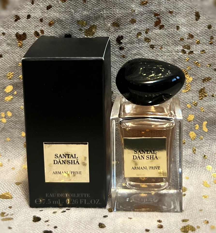 ARMANI/PRIVE~Santal Dan Sha~Eau De Toilette~7,5 ml/0,26 fl oz~Mini Splash~NUEVO EN CAJA~ Foto 1 de 1