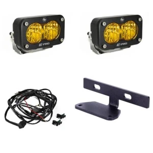 Baja Designs® S2 Pro Dual LED Hood Lights Pods Kit for 2024+ Can-Am Maverick R - Picture 1 of 3