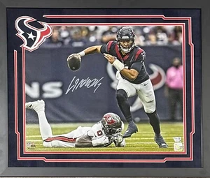 C. J. Stroud Signed Autographed Framed 16x20 Photo Fanatics Authentication - Picture 1 of 1