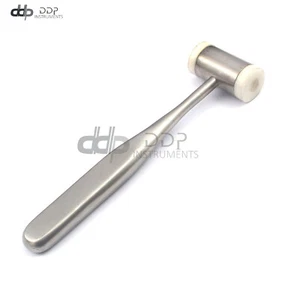 Bone mallet Hammer. Bone Mallet with Nylon Heads. (L 18 cm, 7") - Foto 1 di 3