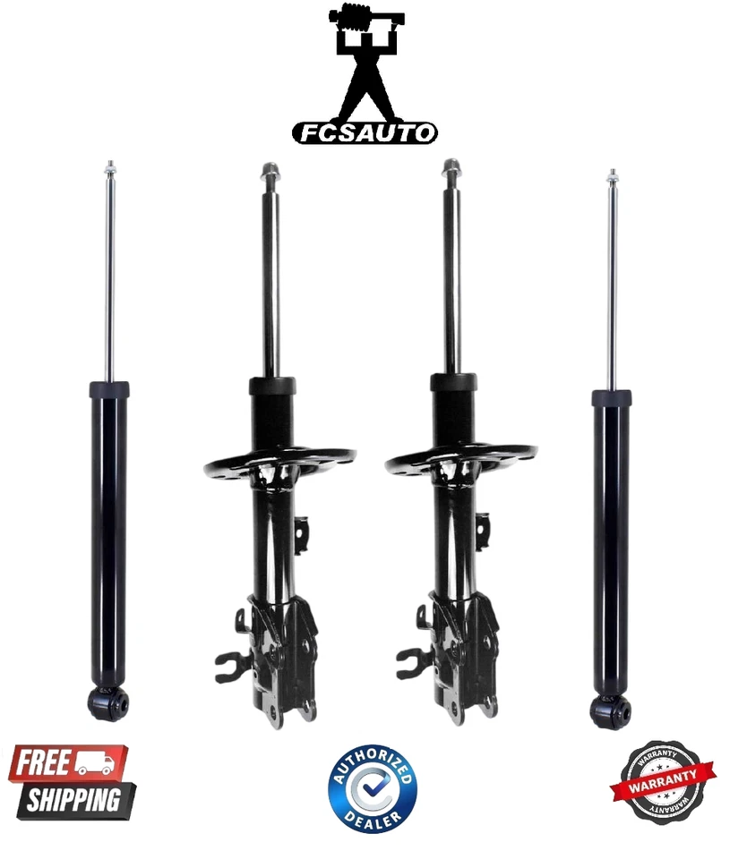 Complete FCS Front Strut & Rear Shock Assembly fits 13-16 Mazda CX-5 - Изображение 1 из 1