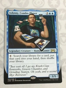 D578 MTG MAGIC UNSANCTIONED JOHNNY, COMBO PLAYER #023 RARE NM - Picture 1 of 12